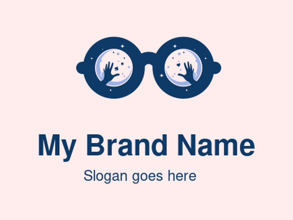 A Magical Magician's Glasses Logo Design